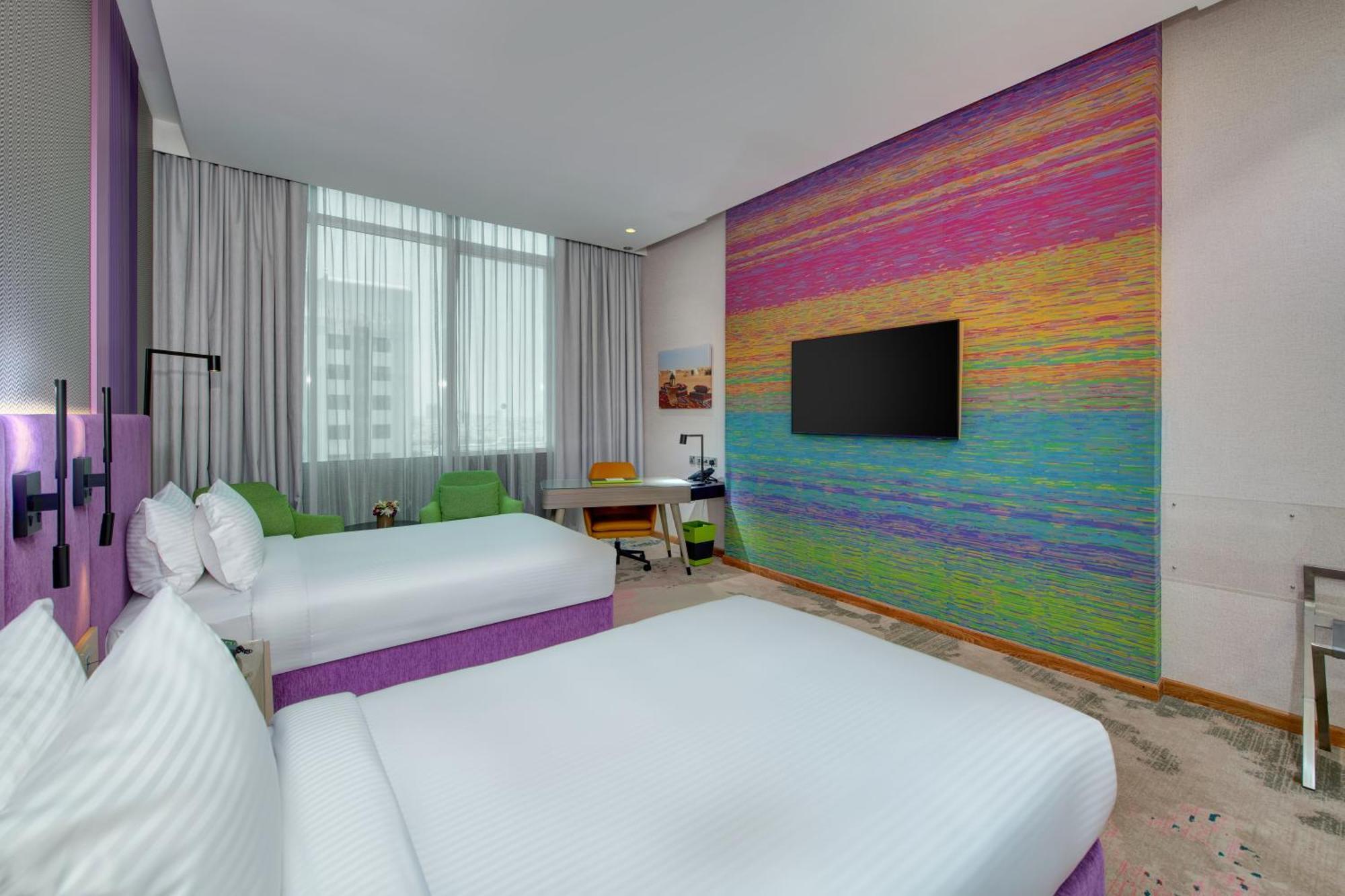 Hotel La Quinta By Wyndham Abu Dhabi Al Wahda Extérieur photo